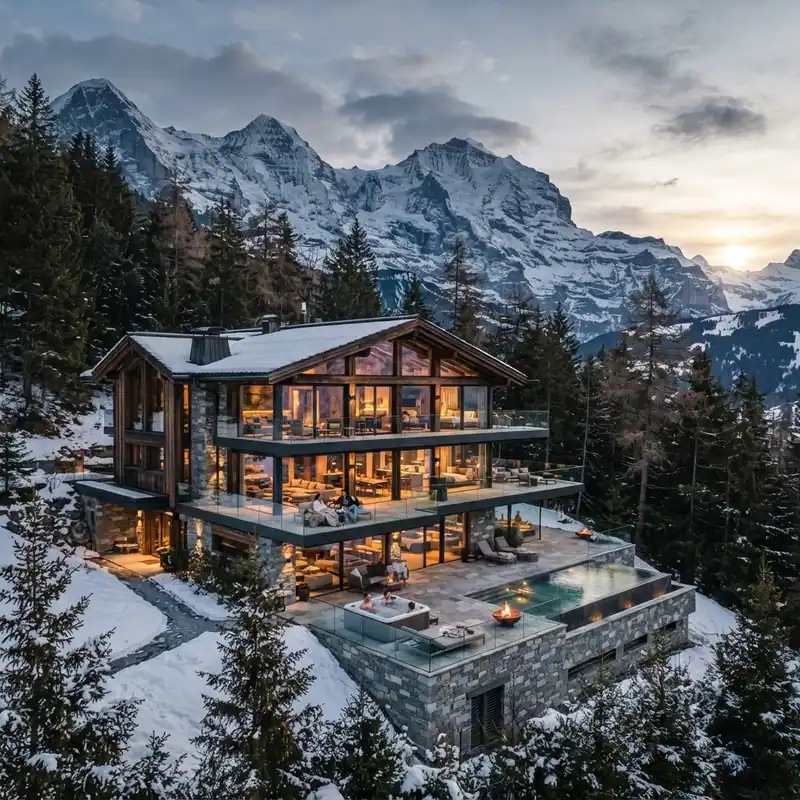 Check-in en un lodge de Ushuaia y trekking privado al Glaciar Vinciguerra